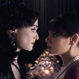Rachel Weisz stars as Evanora and Mila Kunis stars as Theodora in Walt Disney Pictures' Oz: The Great and Powerful (2013)