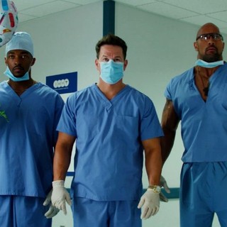 Anthony Mackie, Mark Wahlberg and The Rock in Paramount Pictures' Pain and Gain (2013)