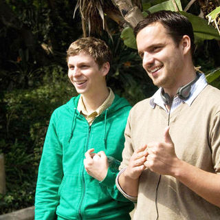 Michael Cera and Jake M. Johnson in Paper Heart Productions' Paper Heart (2009). Photo credit by Justina Mintz.