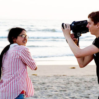 Charlyne Yi and Michael Cera in Paper Heart Productions' Paper Heart (2009). Photo credit by Justina Mintz.