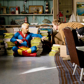 Ryan Reynolds stars as Captain Excellent and Jeff Daniels stars as Richard in MPI Media Group's Paper Man (2010)