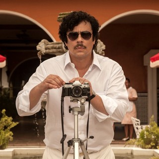 Benicio Del Toro stars as Pablo Escobar in RADiUS-TWC's  Escobar: Paradise Lost (2015)