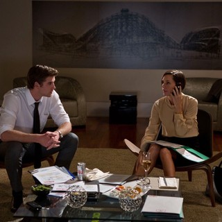 Liam Hemsworth stars as Adam Cassidy and Embeth Davidtz stars as Dr. Judith Bolton in Relativity Media's Paranoia (2013)