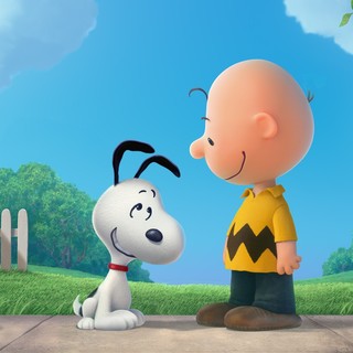 Snoopy and Charlie Brown from 20th Century Fox's Peanuts (2015)