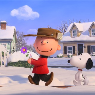 Charlie Brown and Snoopy from 20th Century Fox's Peanuts (2015)