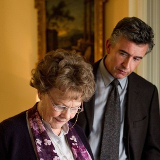 Judi Dench stars as Philomena Lee and Steve Coogan stars as Martin Sixsmith in The Weinstein Company's Philomena (2013)