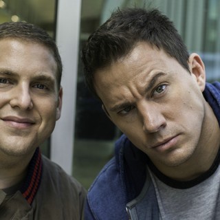 Jonah Hill stars as Schmidt and Channing Tatum stars as Jenko in Columbia Pictures' 22 Jump Street (2014)