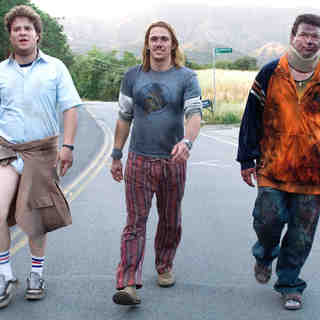 Seth Rogen, James Franco and Danny McBride in Columbia Pictures' Pineapple Express (2008)