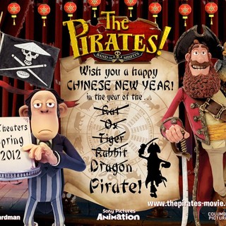 Poster of Columbia Pictures' The Pirates! Band of Misfits (2012)