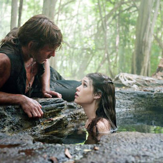 Sam Claflin stars as Philip and Astrid Berges-Frisbey stars as Syrena - Mermaid in Walt Disney Pictures' Pirates of the Caribbean: On Stranger Tides (2011)