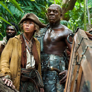 Kevin Senn, Emerson Tuitt Malcolm, Robbie Kay and Deobia Oparei in Walt Disney Pictures' Pirates of the Caribbean: On Stranger Tides (2011)