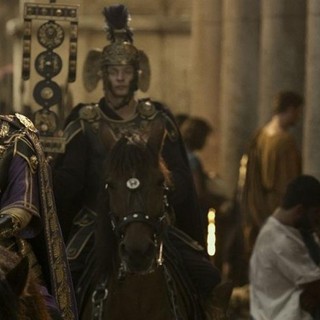 Kiefer Sutherland stars as Corvus in TriStar Pictures' Pompeii (2014)