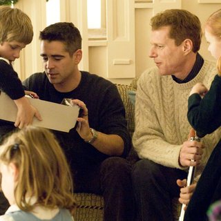 Ty Simpkins, Colin Farrell, Noah Emmerich and Ryan Simpkins in New Line Cinema's Pride and Glory (2008). Photo credit by Glen Wilson.
