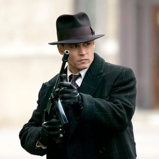 Johnny Depp stars as John Dillinger in Universal Pictures' Public Enemies (2009)