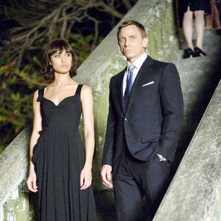 Olga Kurylenko stars as Camille and Daniel Craig stars as James Bond in Columbia Pictures' Quantum of Solace (2008)