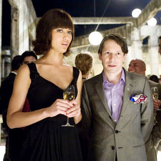Quantum of Solace - Olga Kurylenko stars as Camille and Mathieu Amalric stars as Dominic Greene in Columbia Pictures' Quantum of Solace (2008)