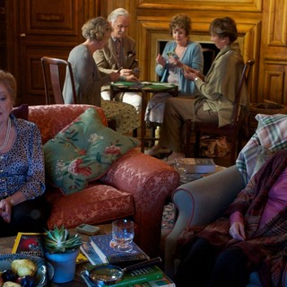 Gwyneth Jone, Billy Connolly, Pauline Collins and Patricia Loveland in The Weinstein Company's Quartet (2013)
