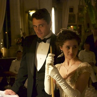 James Franco stars as Henry Cadogan and Holly Earl stars as Florence Lascelles in IFC Films' Queen of the Desert (2017)