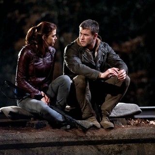 Adrianne Palicki stars as Toni and Chris Hemsworth stars as Jed Eckert in FilmDistrict's Red Dawn (2012)