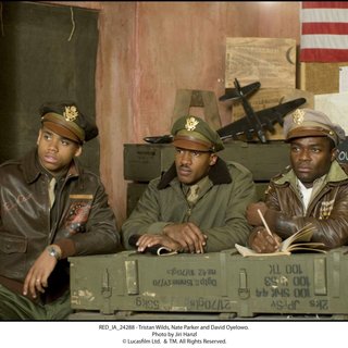 Tristan Wilds, Nate Parker and David Oyelowo in The 20th Century Fox's Red Tails (2012)
