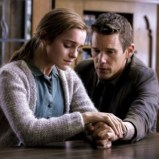 Emma Watson stars as Angela Gray and Ethan Hawke stars as Bruce Kenner in TWC-Dimension's Regression (2016)