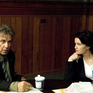 Al Pacino stars as Detective David Fisk and Carla Gugino stars as Karen Kleisner in Overture Films' Righteous Kill (2008)