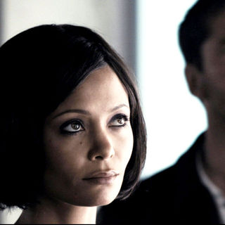 Thandie Newton stars as Stella and Gerard Butler stars as One Two in Warner Bros Pictures' RocknRolla (2008)