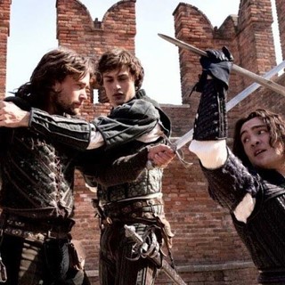 Christian Cooke, Douglas Booth and Tom Wisdom in Relativity Media's Romeo and Juliet (2013)