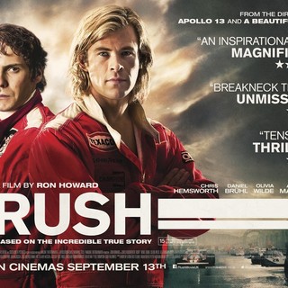 Poster of Universal Pictures' Rush (2013)