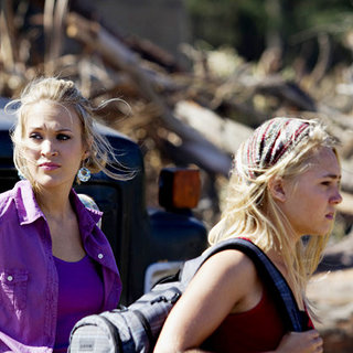 Carrie Underwood stars as Sarah Hill and AnnaSophia Robb stars as Bethany Hamilton in TriStar Pictures' Soul Surfer (2011)