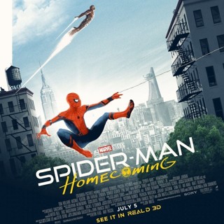Poster of Sony Pictures' Spider-Man: Homecoming (2017)