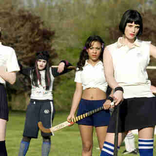Talulah Riley stars as Annabelle Fritton and Gemma Arterton stars as Kelly in NeoClassics Films' St. Trinian's (2009)