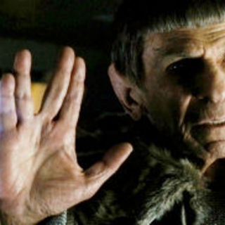 Leonard Nimoy stars as Old Spock in Paramount Pictures' Star Trek (2009)