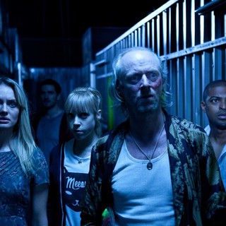 Laura Haddock, Antonia Campbell-Hughes, Ned Dennehy and Noel Clarke in Magnet Releasing's Storage 24 (2012)