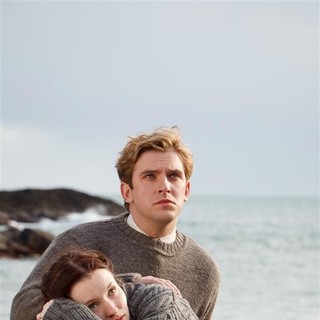 Dan Stevens stars as Gilbert Evans and Emily Browning stars as Florence Carter-Wood in Tribeca Film's Summer in February (2014)
