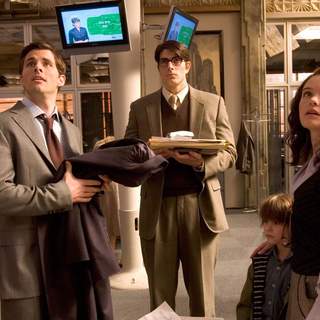 James Marsden, Brandon Routh and Kate Bosworth Warner Bros Pictures' Superman Returns (2006)