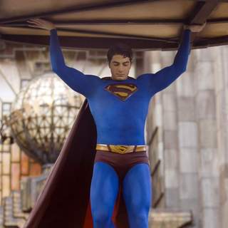 BRANDON ROUTH stars as Clark Kent/Superman in a scene from Warner Bros Pictures' Superman Returns (2006)