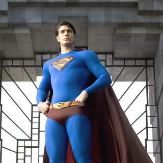 BRANDON ROUTH stars as Clark Kent/Superman in a scene from Warner Bros Pictures' Superman Returns (2006)