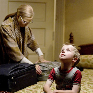 Cate Blanchett stars as Daisy and Charles Henry Wyson stars as Benjamin Button - Age 6 in Paramount Pictures' The Curious Case of Benjamin Button (2008)