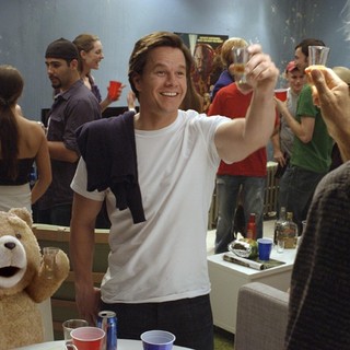 Ted and Mark Wahlberg stars as John in Universal Pictures' Ted (2012)