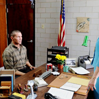 Amy Madigan stars as Principal Kelner and Randy Orton stars as Ed Freel in World Wrestling Entertainment's That's What I Am (2011)