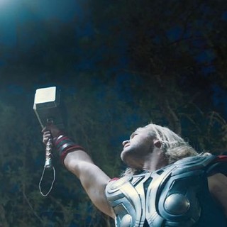 Chris Hemsworth stars as Thor in Walt Disney Pictures' The Avengers (2012)