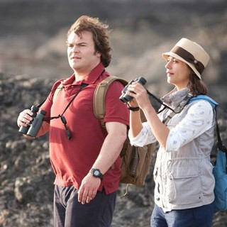 Jack Black stars as Brad Harris and Rashida Jones stars as Ellie in 20th Century Fox's The Big Year (2011)