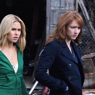 Anna Hutchison stars as Jules Louden and Kristen Connolly stars as Dana Polk in Lionsgate Films' The Cabin in the Woods (2012)