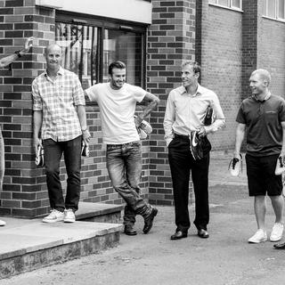 Ryan Giggs, Nicky Butt, David Beckham, Phil Neville, Paul Scholes and Gary Neville in Universal Pictures' The Class of 92 (2013)