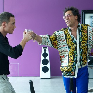 Michael Fassbender stars as The Counselor and Javier Bardem stars as Reiner in 20th Century Fox's The Counselor (2013)