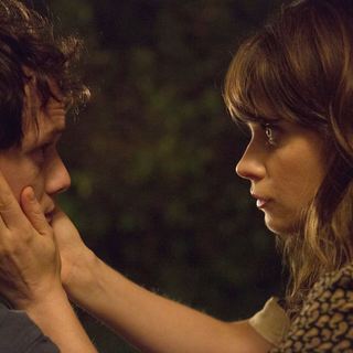 Anton Yelchin stars as Pierre and Zooey Deschanel stars as Stella in Sony Pictures Worldwide Acquisitions' The Driftless Area (2016)