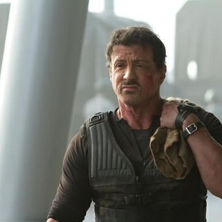 Sylvester Stallone stars as Barney Ross in Lionsgate Films' The Expendables 2 (2012)