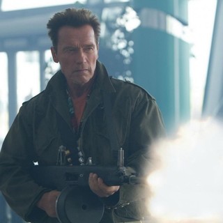 Arnold Schwarzenegger stars as Trench in Lionsgate Films' The Expendables 2 (2012)