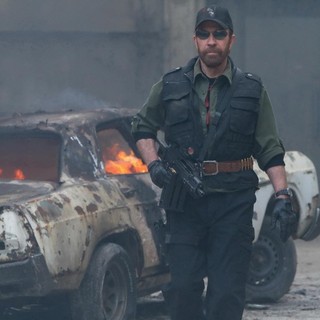 Chuck Norris stars as Booker in Lionsgate Films' The Expendables 2 (2012)